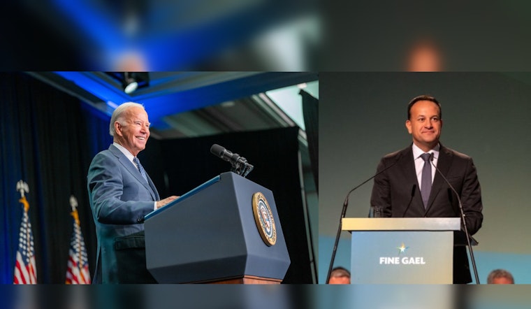 President Biden Honors Taoiseach Leo Varadkar's Tenure in Friendly Call, Celebrates U.S.-Ireland Relations
