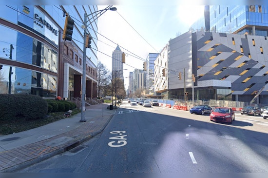 Protester Chained to Equipment Halts Traffic in Midtown Atlanta Amid 'Cop City' Construction Tensions