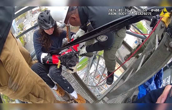 Protesters Chain Themselves to Crane at Atlanta Public Safety Training Center Site, Face Multiple Charges