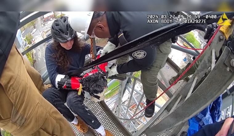 Protesters Chain Themselves to Crane at Atlanta Public Safety Training Center Site, Face Multiple Charges