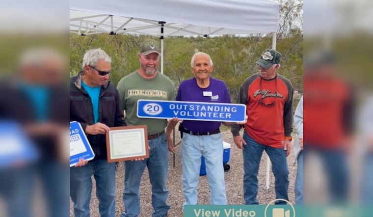 Queen Valley RV Resort Celebrated for 20 Years of Volunteerism in "Keep Pinal Pristine" Effort