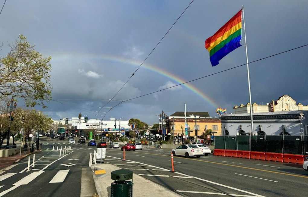 Supervisor Mandelman Proposes Landmarking Castro's Iconic Rainbow Flag (And Pole)