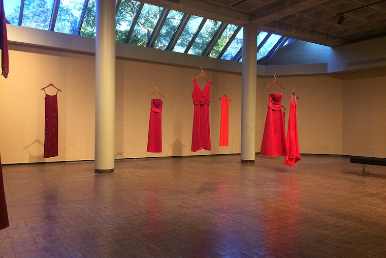 Red Dress Installation at Michigan Universities Highlights Crisis of Missing Indigenous Women