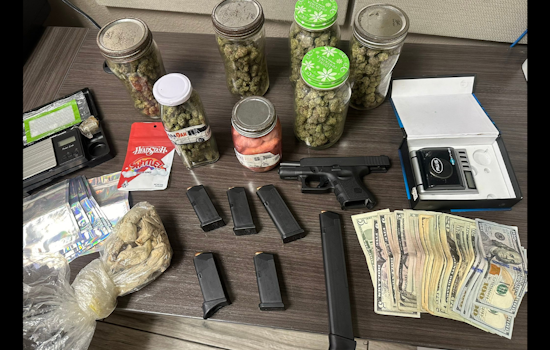 Redwood City Traffic Stop Leads to Gun and Drugs Bust, Berkeley Man Charged