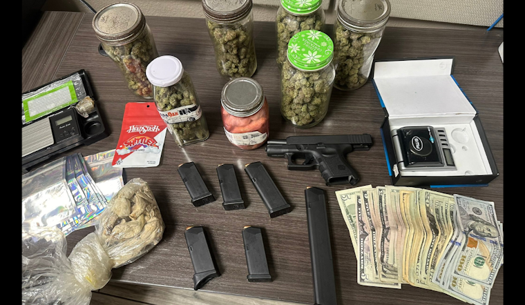 Redwood City Traffic Stop Leads to Gun and Drugs Bust, Berkeley Man Charged