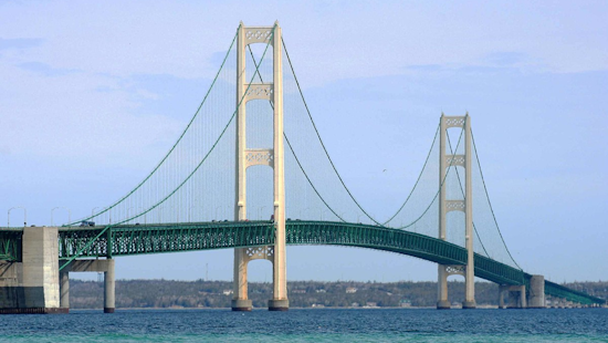 Repaving Project on Mackinac Bridge to Cause Delays in Michigan Starting March 25