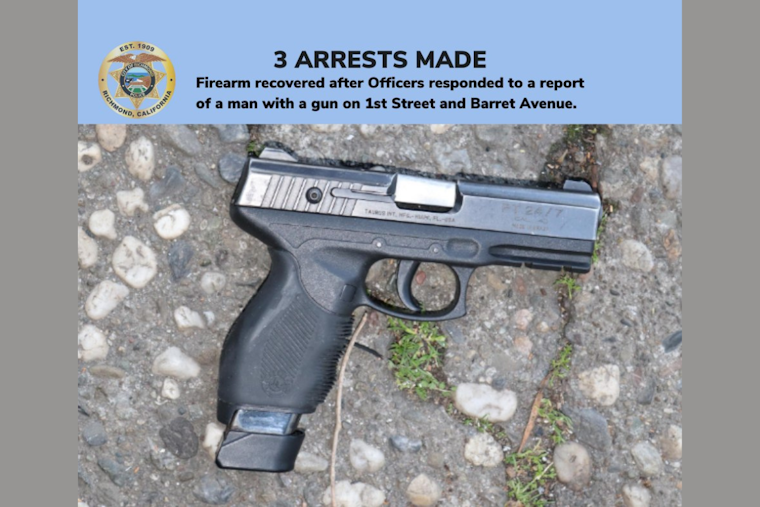 Richmond Police Nab Suspects and Seize Firearm with Help from Community Tips