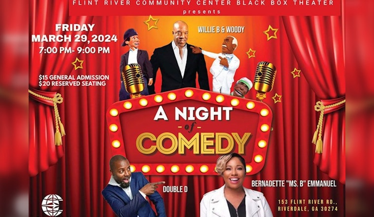 Riverdale Invites Laughter with A Night of Comedy Event at Flint River Community Center
