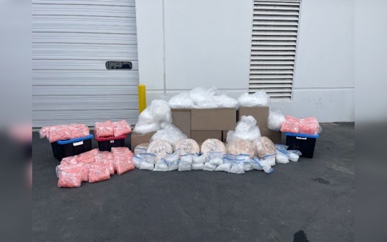Riverside and Los Angeles Drug Sting Nets Over 4,000 Pounds of Methamphetamine