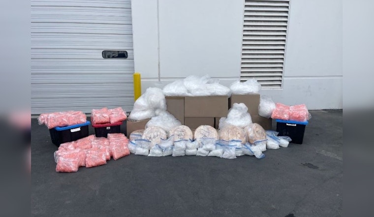 Riverside and Los Angeles Drug Sting Nets Over 4,000 Pounds of Methamphetamine