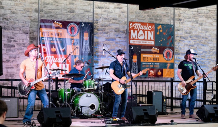 Round Rock Comes Alive with Free 'Music on Main' Series Every Wednesday Through June