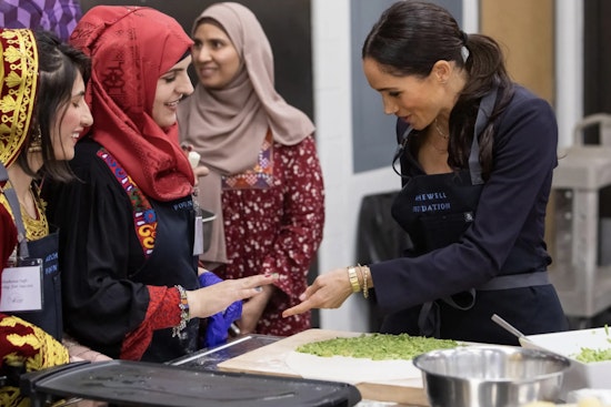 Royal Support in San Antonio, Prince Harry and Meghan Markle Engage with Afghan Refugee Women through Archewell Foundation