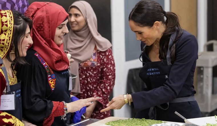 Royal Support in San Antonio, Prince Harry and Meghan Markle Engage with Afghan Refugee Women through Archewell Foundation