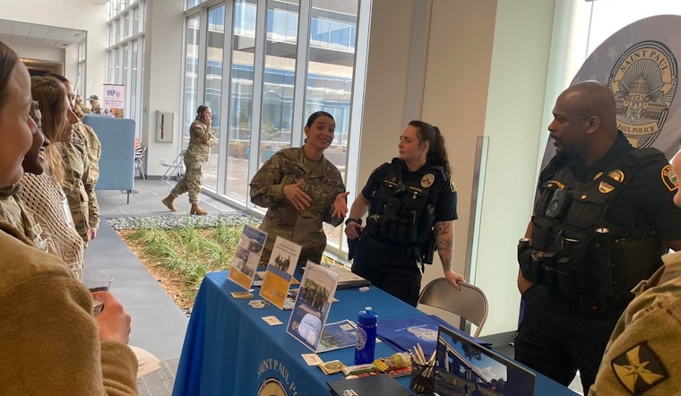 Saint Paul Police Department Targets Military Servicewomen for Recruitment at Minnesota Leadership Forum