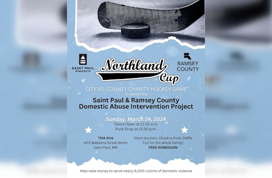 Saint Paul Police Lace Up for 2024 Northland Cup Charity Hockey Game to Benefit Domestic Abuse Project