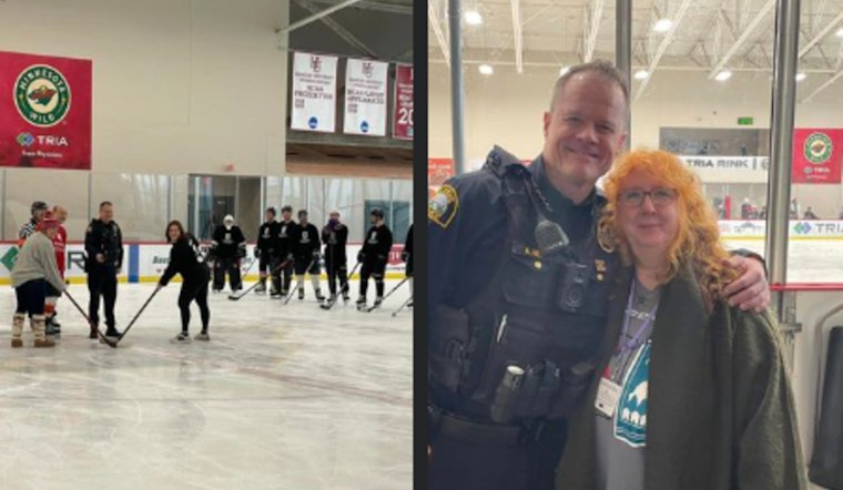 Saint Paul Police Lace Up for Charity Hockey Game, Score Big for Domestic Abuse Victims