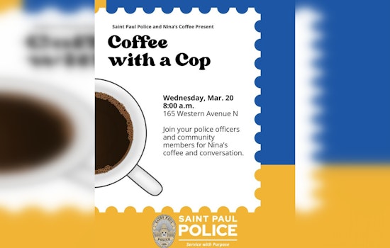 Saint Paul Police to Host 'Coffee with a Cop' at Nina's Coffee for Community Engagement