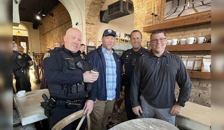 Saint Paul Police Warm Up Relations with 'Coffee with a Cop' Event at Nina's
