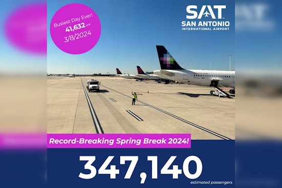 San Antonio International Airport Celebrates Record-Breaking Spring Break Traffic and Expansion Plans