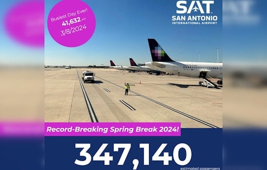 San Antonio International Airport Celebrates Record-Breaking Spring Break Traffic and Expansion Plans