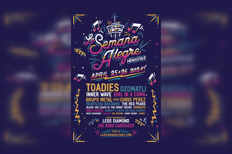 San Antonio Ramps Up Excitement for La Semana Alegre Festival Featuring Toadies, Ozomatli, and Local Star Nicky Diamonds