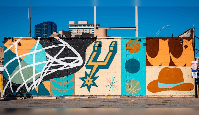 San Antonio Spurs Ignite Fan Excitement with New Mural in Downtown Austin Ahead of NBA Home Games