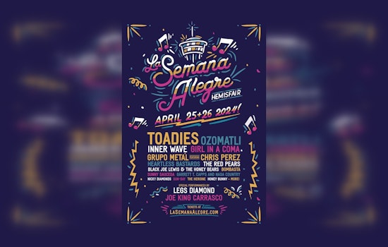 San Antonio's Iconic La Semana Alegre Music Festival Makes Comeback at Hemisfair During Fiesta