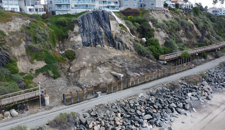 San Clemente Rail Service Restored as Landslide Repairs Conclude, Enhancing Coastal Route Safety
