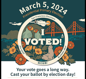 San Francisco Department of Elections to Operate 501 Polling Places on March 5
