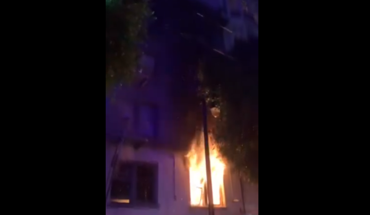VIDEO: San Francisco Firefighters Execute Swift Rescues as Blaze Injures Two on Post Street