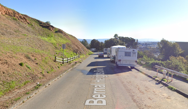 San Francisco to Reinforce Overnight Parking Ban, Affecting RV Dwellers in Bernal Heights