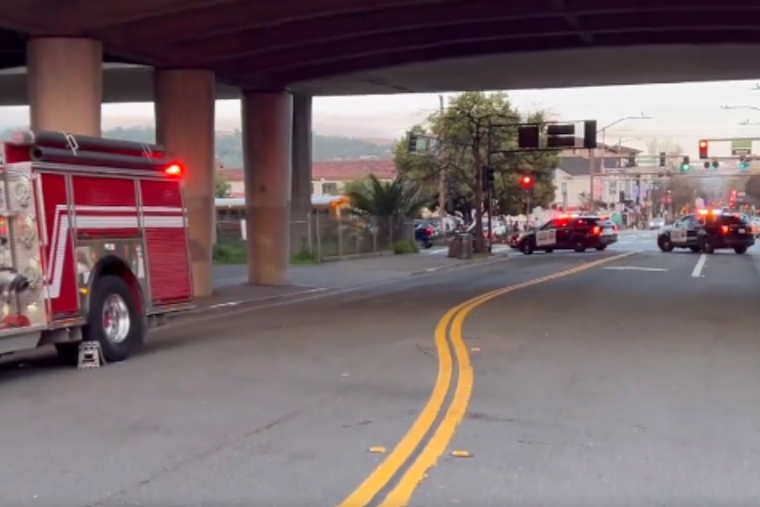 San Rafael Restaurant Blaze Causes Fourth Street Closure, Traffic Disruptions Expected