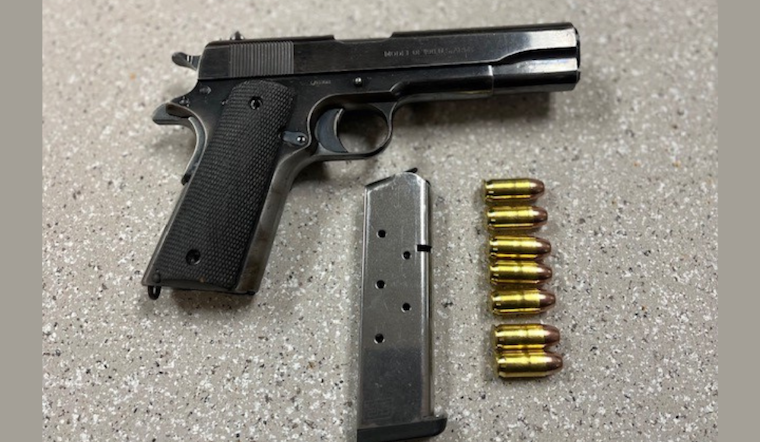 Santa Rosa Convict Suspected of Illegal Firearm Possession Arrested After Traffic Stop