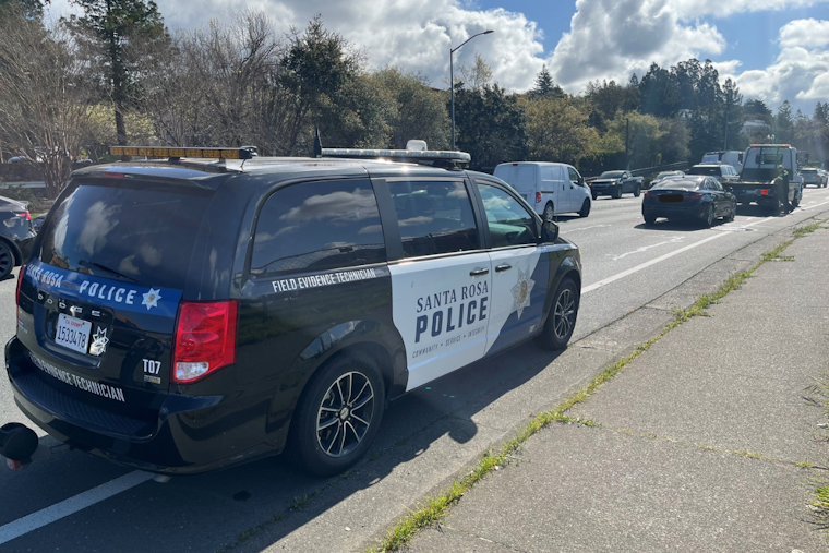Santa Rosa Pedestrian Hospitalized After Being Struck, Police Seek Witnesses