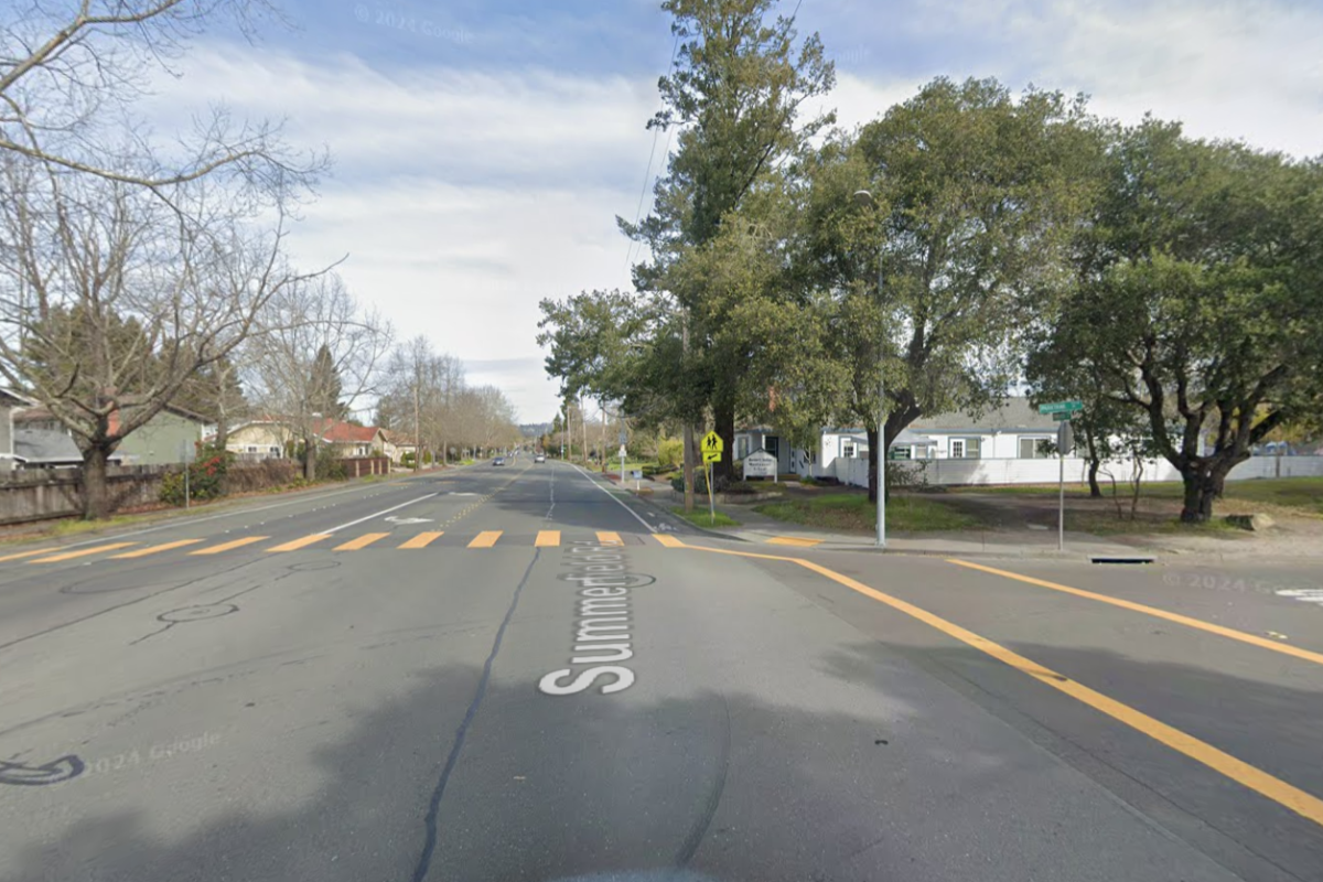 Santa Rosa Pedestrian in Critical Condition After Being Struck in