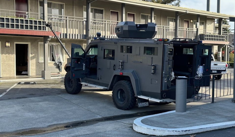 Santa Rosa Police and SWAT Subdue Armed Suspect Following Standoff at Petaluma Motel
