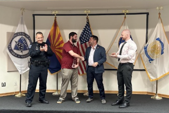 Scottsdale Dispatcher Honored for Life-Saving Tech Use, While Henry County Police Probe Hotel Shooting