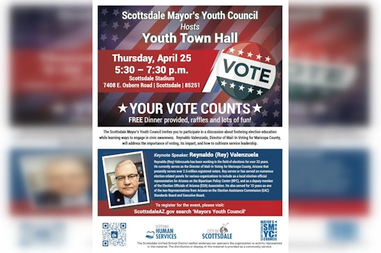 Scottsdale's Mayor Holds Town Hall to Boost Youth Understanding of Democracy at Scottsdale Stadium