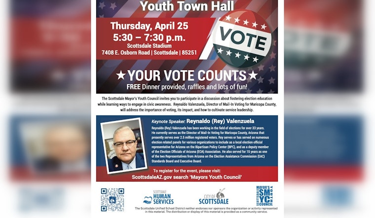 Scottsdale's Mayor Holds Town Hall to Boost Youth Understanding of Democracy at Scottsdale Stadium