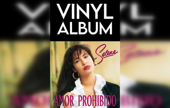 Selena's 'Amor Prohibido' Celebrates 30 Years with Audio Upgrade and Vinyl Debut