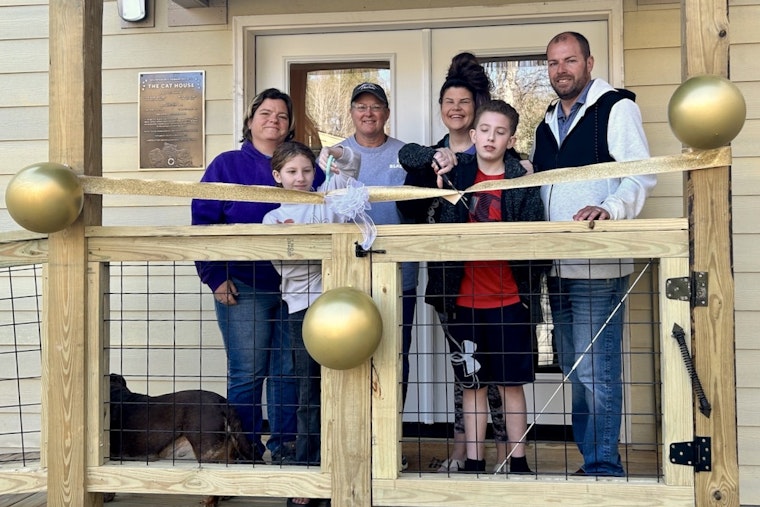 Sevier County Humane Society Unveils New, Community-Supported Cat House in Knoxville