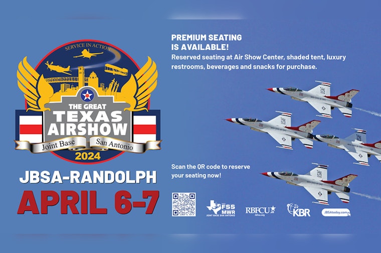 Soar Into the Wild Blue Yonder, The Great Texas Airshow at JBSA-Randolph Showcases US Air Force Thunderbirds and More