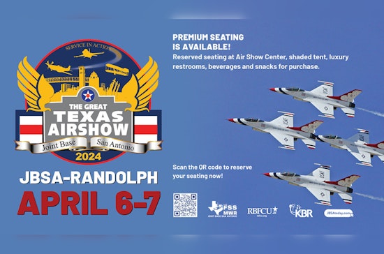 Soar Into the Wild Blue Yonder, The Great Texas Airshow at JBSA-Randolph Showcases US Air Force Thunderbirds and More