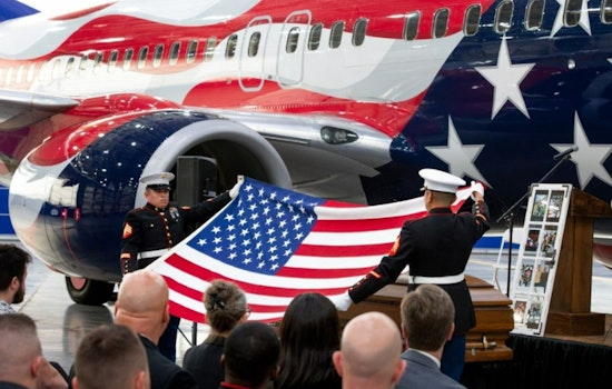 Southwest Airlines Pays Heartfelt Tribute to Fallen Chandler Marine at Phoenix Sky Harbor