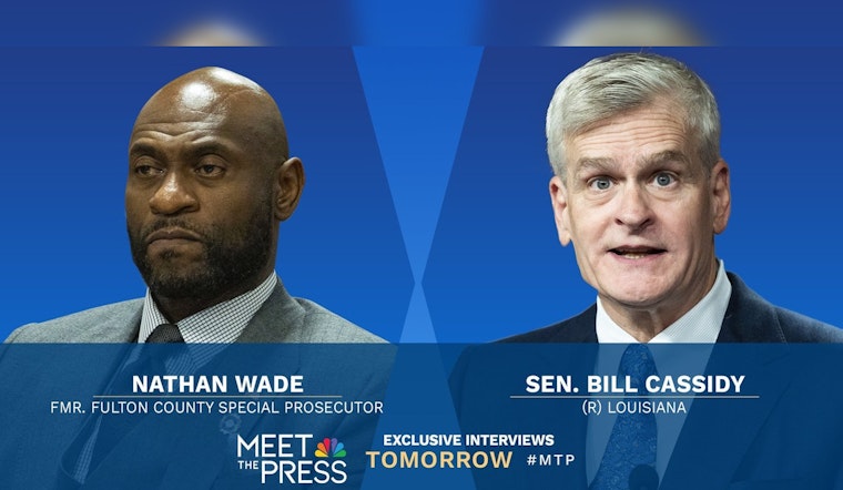 Special Prosecutor Nathan Wade Cancels 'Meet the Press' Interview Amid Fulton County Election Case Drama