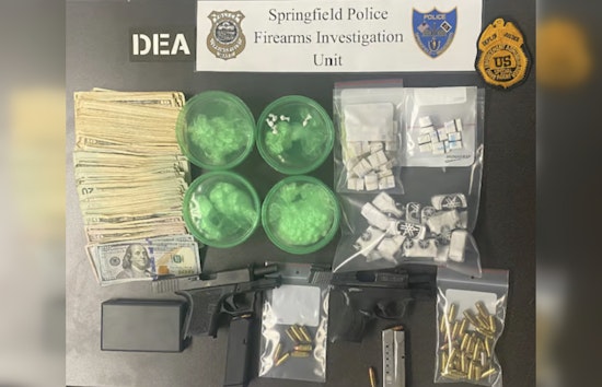 Springfield Suspect Arrested with Ghost Gun, Drugs, and Cash in Major Police Bust