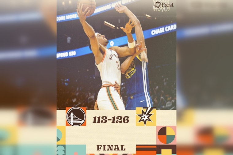 Spurs Triumph Over Curry-Less Warriors 126-113 With Strong Bench Performances at Chase Center