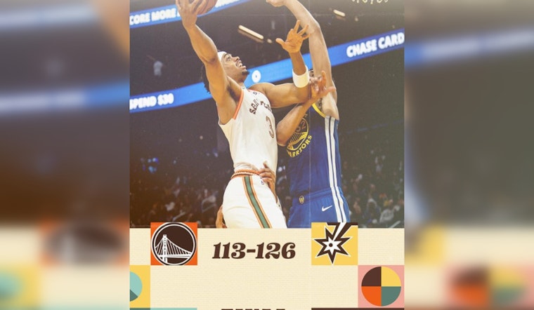 Spurs Triumph Over Curry-Less Warriors 126-113 With Strong Bench Performances at Chase Center