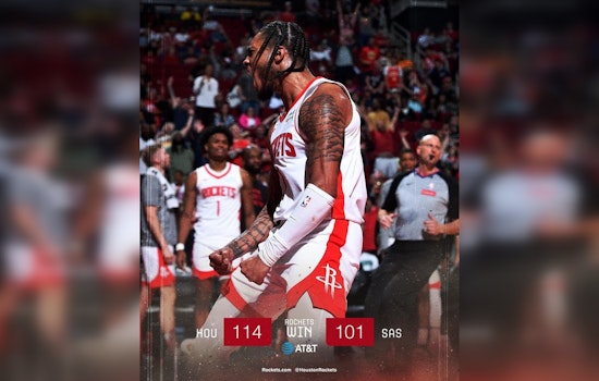 Spurs' Winning Streak Ends with 114-101 Defeat to Sengun-led Rockets in Houston
