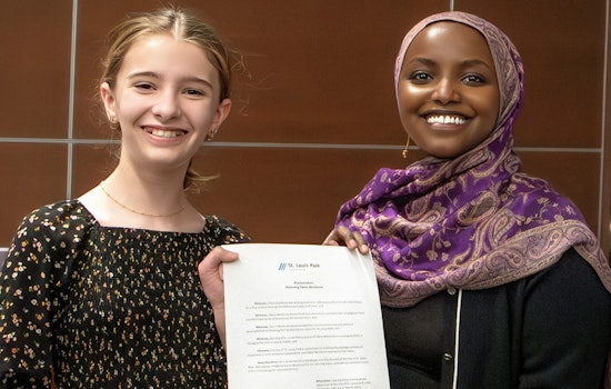 St. Louis Park Middle Schooler Claire Westlund Wins 'Mayor for a Day' Essay Contest in Minnesota